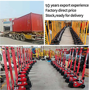 50吨40/80液压提升千斤顶镀铬气动油水分离器液压地板千斤顶 - Product Image 6