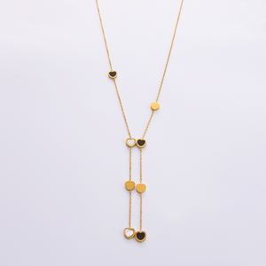 요약 빈티지 도매 사용자 정의 클래식 빛 럭셔리 하이 퀄리티 18K 골드 도금 스테인레스 스틸 목걸이 패션 보석 - Product Image 6