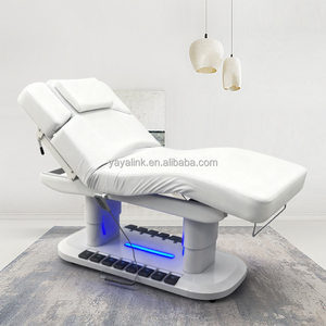 Nueva Cama de Masaje Eléctrica de Doble <span class=keywords><strong>Columna</strong></span>, Mueble Comercial para Salón de Belleza, Ergonómica, para Pestañas - Product Image 1