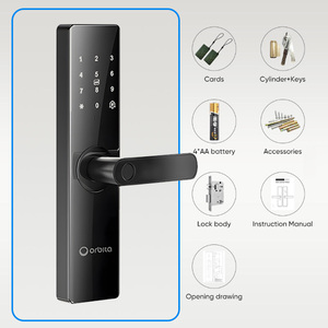 Cerradura Inteligente Biométrica con Huella Dactilar para Puerta, Cerradura Electrónica <span class=keywords><strong>Digital</strong></span> sin Llave con WiFi y Aplicación TTlock Tuya para Apartamento - Product Image 5