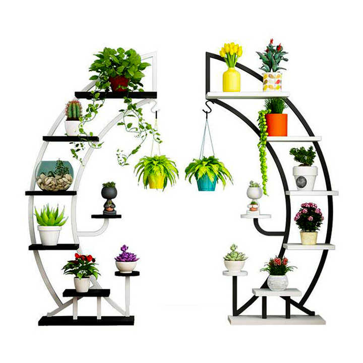 High Quality 5Tier Arch Shape TV Wall Decorative Stand Powder Coated