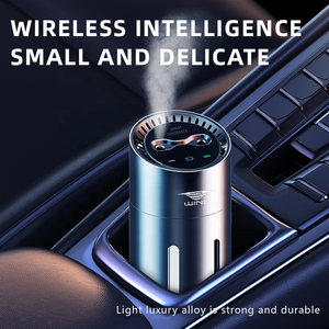 Lüks çift koku parfüm aromaterapi nebulizatör uçucu yağ difüzör USB Nano serin sis araba koku yayıcı hava spreyi - Product Image 3