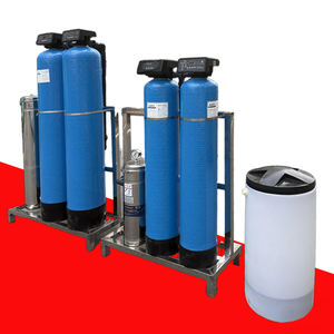 نظام تنقية المياه للمنزل بأكمله مع أجهزة تليين المياه المنزلية بإنتاجية 100 لتر/ساعة وقدرة 1 كيلوواط ووسائط ترشيح PP - Product Image 4