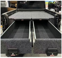 Système de rangement coulissant pour camionnette VRD4X4 4WD, tiroir modulaire coulissant pour camionnette, pour Tundra Tacoma Raptor Navara Ranger Hilux RAM
