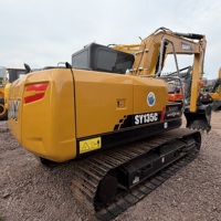 Excavator Bekas Merek China 13.5 Ton, Excavator Bekas Sany SY135C, Mesin Excavator Bekas Dijual