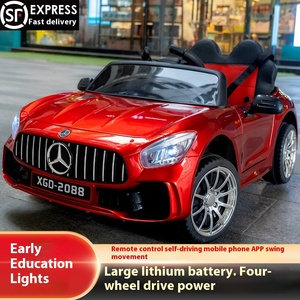 Nguồn Lớn Dẫn Đồ Chơi Xe Điện Cho Trẻ Em Bốn Bánh Điều Khiển Từ Xa Dual-Ổ Đĩa Chất Liệu Nhựa Cho Bé Trai Cô Gái Đi Xe Trên Đôi - Product Image 3