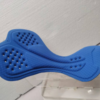 Haute qualité Chamois Tri Suit Pad respirant aiguille poinçon trous cyclisme rembourrage équitation entrejambe éponge intégré Triathlon Pad