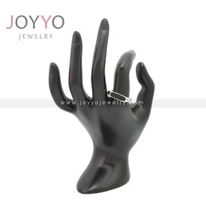 핫세일 블랙 스톤 남성 반지 기하학적 디자인 남성용 웨딩 약혼 스톤 반지 - Product Image 2