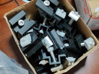 Supports de fixation réglables pour panneaux solaires, pinces de montage PV, attaches intermédiaires et d'extrémité pour panneaux solaires 30mm 35mm 40mm