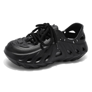 EVA Injection Clog Sandals Lightweight Cushioning Arch <b>Support</b> Breathable Waterproof Steel <b>Toe</b> Buckle Strap for Men Women - Product Image 5