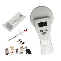 Lector de Microchip RFID para Animales ISO11784/85 134.2khz FDX-b, Lector de Etiquetas Auriculares para Animales, Escáner HDX