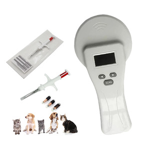 Lecteur RFID pour <span class=keywords><strong>animaux</strong></span> ISO11784/85 134,2 kHz FDX-b, lecteur de micro-puces, étiquette auriculaire pour <span class=keywords><strong>animaux</strong></span>, scanner HDX - Product Image 4