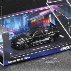 1/64 <span class=keywords><strong>Nissan</strong></span> GTR R34 Z-Tune ENDGAME 1:64 modelo <span class=keywords><strong>de</strong></span> coche <span class=keywords><strong>de</strong></span> aleación SUV vehículo todoterreno producto terminado a pequeña escala - Product Image 5