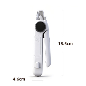 लक्जरी दो-इन-वन इलेक्ट्रिक कुत्ते और बिल्ली नाखून मिर्च के साथ छोटे डिजाइन के साथ - Product Image 2