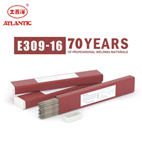 Varilla de Soldadura de Acero Inoxidable con Bajo Contenido de Carbono, Recubierta con Rutile, Estándar, Atlantic E309L-16 Chs302, 5 kg, Certificación ISO9001, para Acero Naval