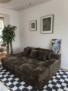 Sofa Modular Modern dengan desain arsitektur, furnitur ruang tamu kelas atas untuk estetika Interior mewah - Product Image 6