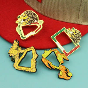 Broches de Solapa Populares, Nuevos, de Metal <span class=keywords><strong>Mexicano</strong></span>, con Diseño de Dibujos Animados, Personalizados, de Esmalte Suave, en Existencia - Product Image 4