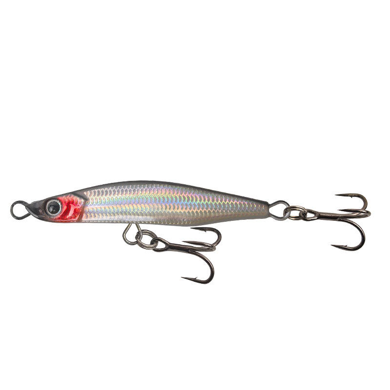 2 rayures blanches - King Kong noir 6066 à trois hameçons