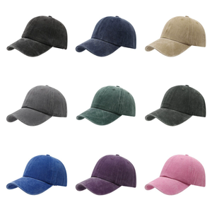 Casquette de baseball rétro sportive personnalisable avec logo, couleur unie, broderie, fermeture à boucle simple, nom personnalisé, motif Argyle - Product Image 1