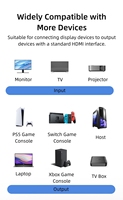 Câble à fibre optique blindé HDMI 2.1 vers MPO détachable DT-HF8MA-30, 48 Gbps, 8K 60 Hz