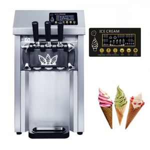 Máquina de helados SIHAO personalizada A126 portátil 3 sabores con sistema de PreEnfriamiento - Product Image 1