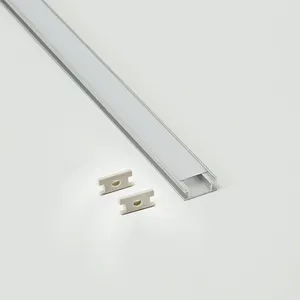 Boden montiertes lineares Aluminium-LED-Profil Extrudierter Kanal Wasserdichtes Aluminium profil im Boden