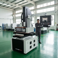 Jieyue, Spécialiste des machines de perçage CNC EDM, machine de perçage EDM CNC350, machine de perçage EDM de haute précision, travail des métaux, pompe à moteur servo automatique