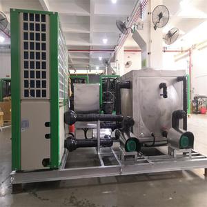 Bomba de Calor Industrial de Alta Temperatura (85 Grados) de Doble Cascada con Refrigerante R-410A para Tratamiento de Superficies Metálicas - Product Image 2