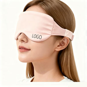Antifaz <span class=keywords><strong>para</strong></span> <span class=keywords><strong>Dormir</strong></span> de Algodón Orgánico Ecológico con Logotipo Personalizado, 100% Algodón, Antifaz <span class=keywords><strong>para</strong></span> <span class=keywords><strong>Dormir</strong></span> con Correa Ajustable - Product Image 1