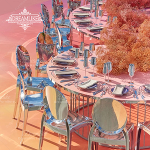 <span class=keywords><strong>Chaise</strong></span> de mariage en gros en plastique PC, couleur électroplaquée, <span class=keywords><strong>chaise</strong></span> de salle à manger, mobilier de mariage, <span class=keywords><strong>chaise</strong></span> de banquet d'hôtel - Product Image 5