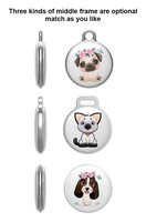 Mini traceur GPS pour animaux de compagnie étanche IP68, NFC, autonomie de 1 an, localisateur anti-perte, buzzer/LED