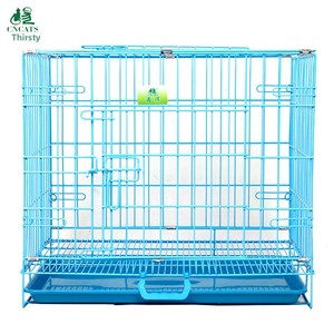 <span class=keywords><strong>Cages</strong></span> pliables en fil d'acier thermolaqué pour chiens et chats, vente en gros - Product Image 6