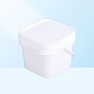 Cubeta de Plástico de 4L para Transporte y Empaque, Personalizable, Precio de Mayoreo, Venta Directa de Fábrica, Cubeta de Grado Alimenticio de 4KG con Tapa - Product Image 1