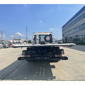 Camion de <span class=keywords><strong>remorquage</strong></span> de lit plat de plate-forme de grue de longueur de conseil du bas <span class=keywords><strong>prix</strong></span> 5.5m 1in2 - Product Image 5