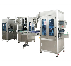 Máquina Eléctrica para Encolar Etiquetas Termoencogibles en la Boca de Botellas, Máquina Automática para Encolar Etiquetas Termoencogibles en el Túnel de <span class=keywords><strong>Calor</strong></span> de Botellas - Product Image 3