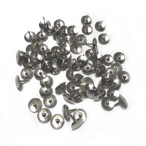 Punaises à tête ronde OEM de 9,5 mm, petites, argentées et dorées, pour bureau et école, clous décoratifs - Product Image 2