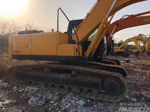 Excavadora hidráulica de orugas de 20t Hyundai de segunda mano, con motor y bomba en buenas condiciones, similar a los modelos R215 - Product Image 3