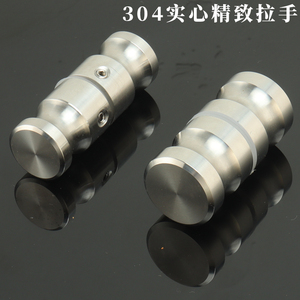 มือจับประตูสแตนเลส 304 แบบแข็ง อุปกรณ์ฮาร์ดแวร์สำหรับฉากกั้นห้องน้ำ - Product Image 5