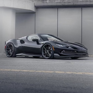ชุดแต่งคาร์บอนไฟเบอร์สำหรับ Ferrari 296 รุ่นอัพเกรด FY Style ประกอบด้วยลิ้นกันชนหน้า ดิฟฟิวเซอร์ สปอยเลอร์ และสเกิร์ตข้าง - Product Image 2