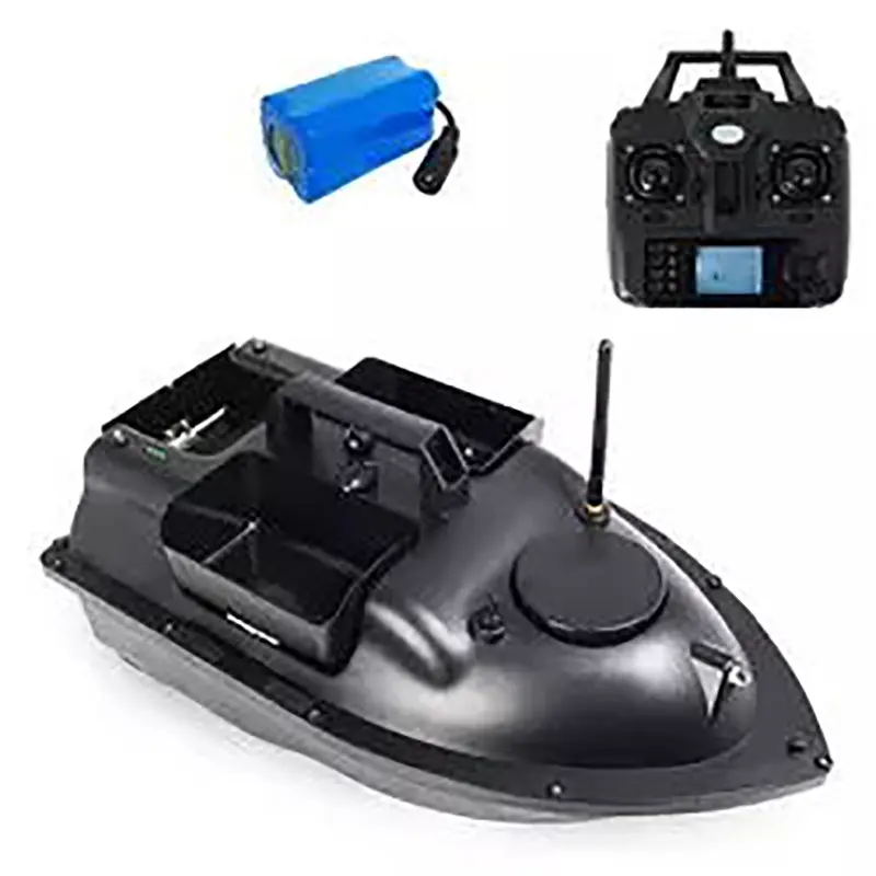 CoolBuy brand new carp 3 hopper remote control fishing bait boat with gps