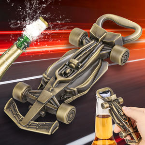 Abridor de Botellas con Diseño de Auto de Carreras, Regalo Original <span class=keywords><strong>para</strong></span> Cumpleaños, Navidad, <span class=keywords><strong>Regalos</strong></span> <span class=keywords><strong>para</strong></span> Hombres, Abuelos, Novios, Esposos, Mujeres y Fanáticos de las Carreras - Product Image 1