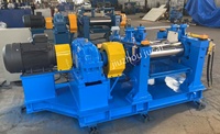 Moulin de mélange ouvert en caoutchouc silicone, contrôlé par PLC, pour la formation de joints d'étanchéité de roulements, avec étalonnage personnalisé, compact et haute sécurité