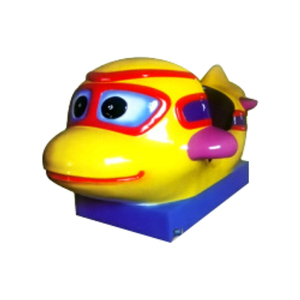 Temblando de moneda de juego de Parque de Atracciones paseo para niños columpio mecedora máquina de monedas - Product Image 6