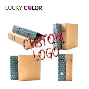 環境にやさしいカスタムプリント2/<span class=keywords><strong>3</strong></span> /4穴リングバインダーフォルダーファイルクリップA4フォルダーペーパーバインダー - Product Image 5