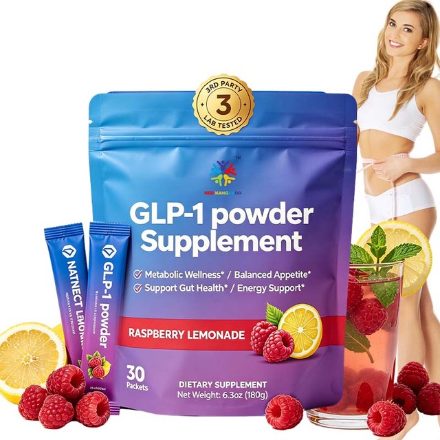 OEM  GLP-1 Powder Supplement Drink Mix for Weight Loss Metabolism Metabolic and Appetite Control Support Gut Health