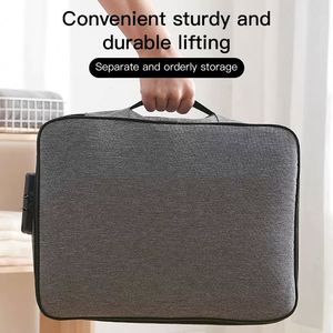 Bolsa Organizadora de Documentos de Negocios de Alta Calidad con Cierre, Bolsa de Almacenamiento de Documentos Impermeable, Bolsa de Viaje para Guardar Archivos y Pasaportes - Product Image 6