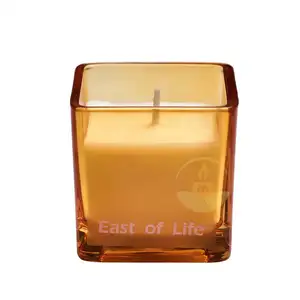 Lilin beraroma dengan Logo kustom terlaris Chakra untuk rumah beraroma kualitas tinggi mode baru diskon besar bunga untuk lilin