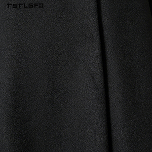 Women Black Abaya Notch Lapel Blazer Style Gradient Pleated Hem Panel Long Sleeve Modest Muslim Elegant Fashion Maxi Dress - Product Image 6