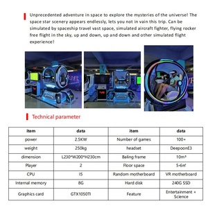 HOT 6 DOF-<span class=keywords><strong>Simulateur</strong></span> de Vol pour Entraînement <span class=keywords><strong>Avion</strong></span>, Jeu Vr, Mouvement <span class=keywords><strong>Dynamique</strong></span>, Double Chaise, Joystick, Cockpit Volant, Machine Simulée - Product Image 2