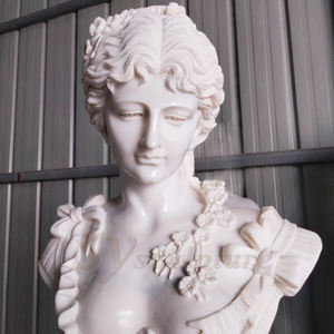 Marbre Marbre <span class=keywords><strong>Femme</strong></span> Tête Sculpture Pierre <span class=keywords><strong>Buste</strong></span> Statue Sculpture Marbre Romain <span class=keywords><strong>Buste</strong></span> Fabricants - Product Image 2